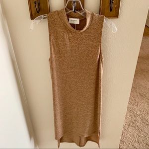 Sleeveless Sweater Dress